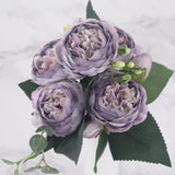 All The Colours Peonies Silk Artificial Flowers