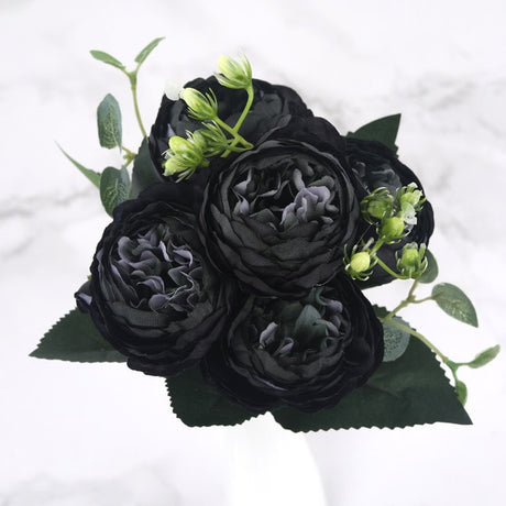 All The Colours Peonies Silk Artificial Flowers