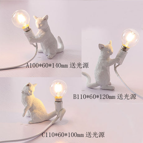 Kitty Cat Table Lights Desk Lamps