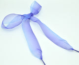 4 cm Wide Chiffon Organza Gradient Colours Shoelaces