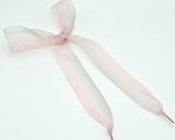 4 cm Wide Chiffon Organza Gradient Colours Shoelaces