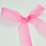 4 cm Wide Chiffon Organza Gradient Colours Shoelaces