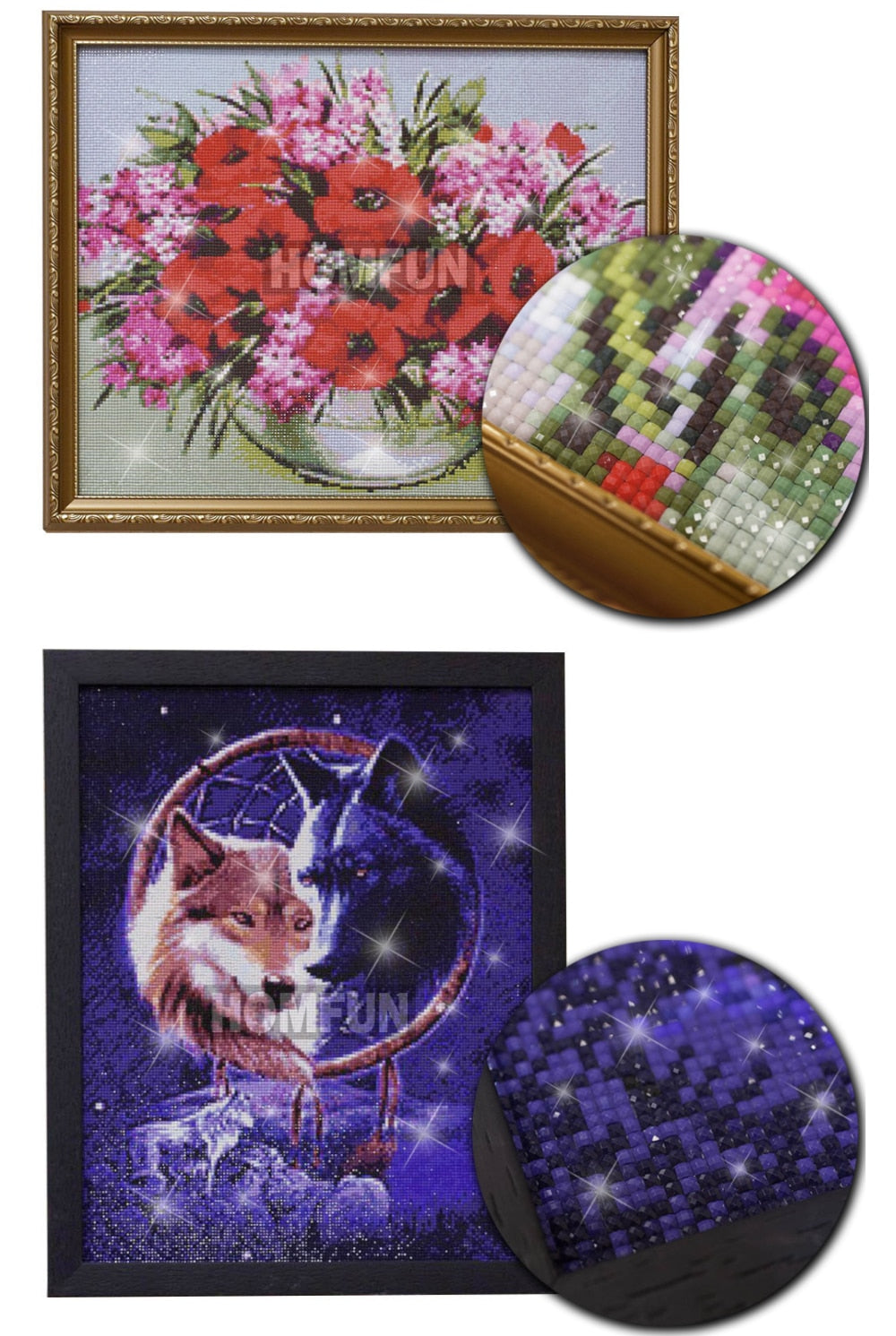 Boho Elephant Crystal Mosaic Painting DIY Craft