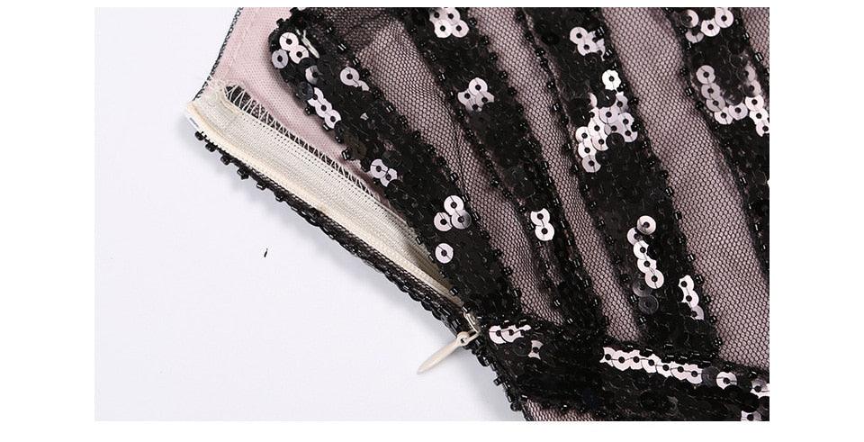 1920s Flapper Long Gown Beaded Sequin Great Gatsby Formal Party Dress (Black, Pink, Green, Silver) - Woodland Gatherer Woodland Gatherer | Australian Online Gift Store | Gifts & Treasures | Special Occasions & Everyday Fun | Whimsical Treats | Costumes | Jewellery | Fashion | Crafting DIY | Stationery | Boho Festival Fashion | Home Decor & Fittings     Afterpay Available Paypal Available Humm Available Worldwide Shipping Available