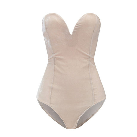 Velvet Baby-Cakes Strapless Backless Bodysuit