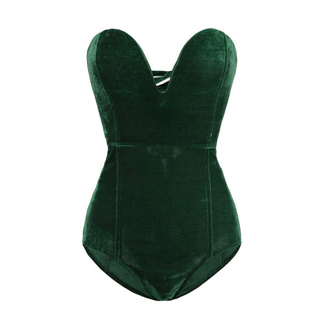 Velvet Baby-Cakes Strapless Backless Bodysuit