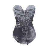 Velvet Baby-Cakes Strapless Backless Bodysuit