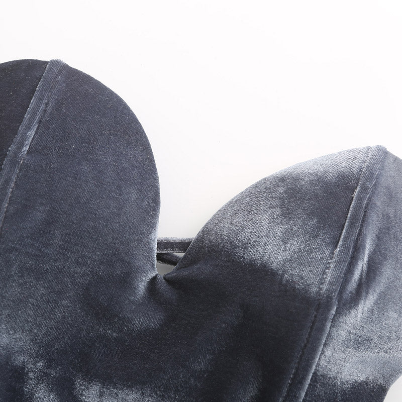 Velvet Baby-Cakes Strapless Backless Bodysuit