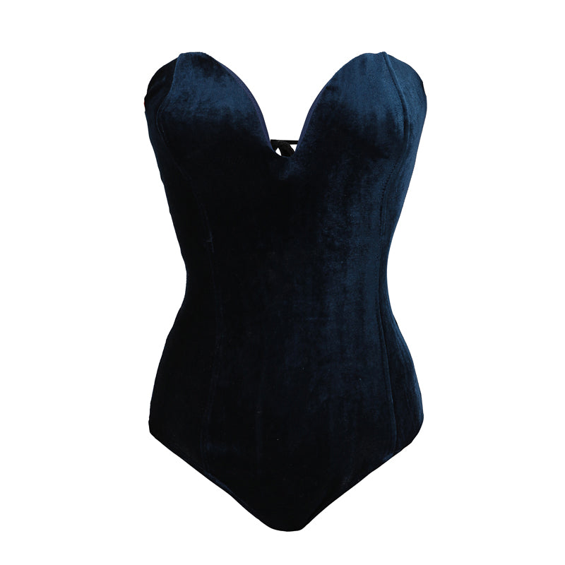 Velvet Baby-Cakes Strapless Backless Bodysuit