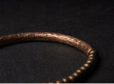 Handmade Hammered Pure Copper Bracelet Unisex Jewellery