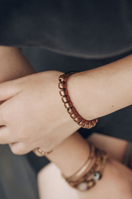 Handmade Hammered Pure Copper Bracelet Unisex Jewellery