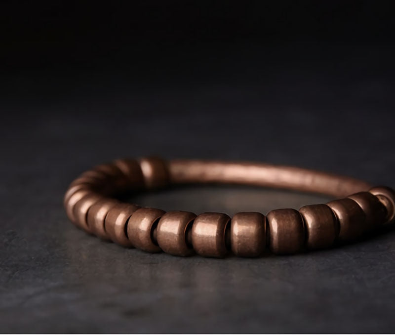 Handmade Hammered Pure Copper Bracelet Unisex Jewellery