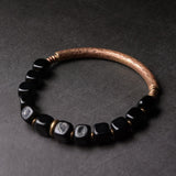 Handmade Hammered Pure Copper Bracelet Unisex Jewellery