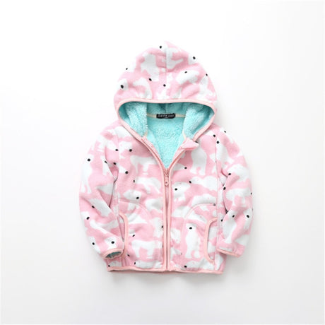 Boys & Girls Dinosaur Hoodie Coat Jacket