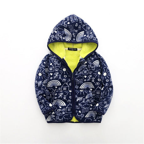 Boys & Girls Dinosaur Hoodie Coat Jacket