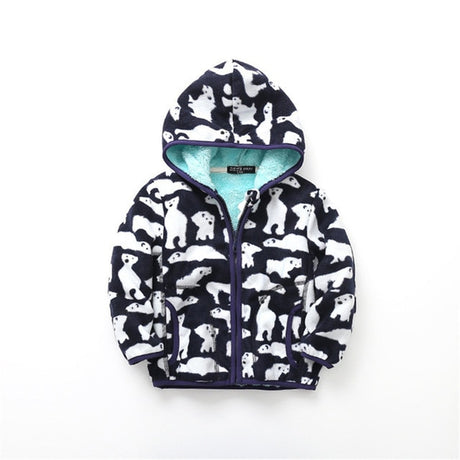 Boys & Girls Dinosaur Hoodie Coat Jacket