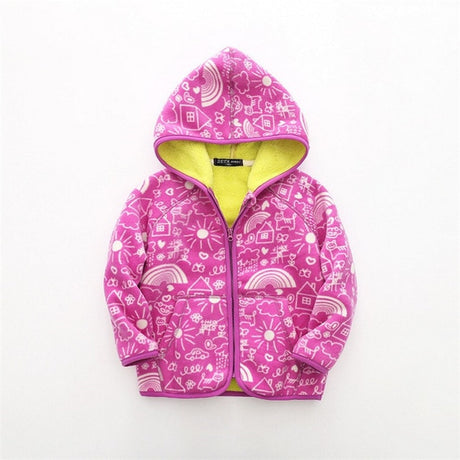 Boys & Girls Dinosaur Hoodie Coat Jacket