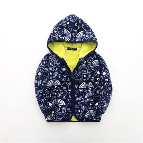 Boys & Girls Dinosaur Hoodie Coat Jacket