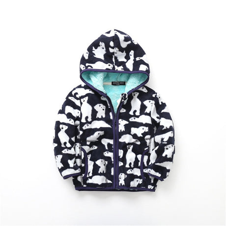 Boys & Girls Dinosaur Hoodie Coat Jacket