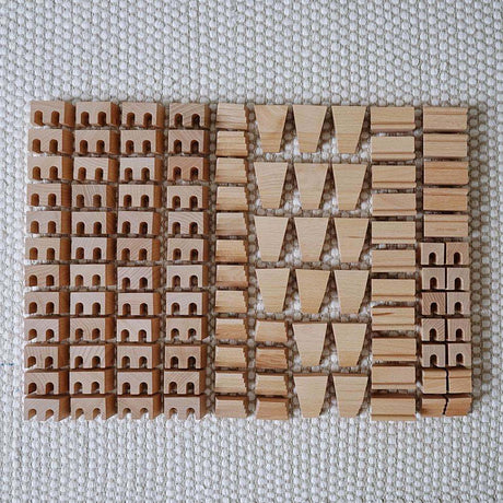 Arabian Nights & Colosseum Days - Sets of Wooden Building Blocks Toys