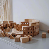 Arabian Nights & Colosseum Days - Sets of Wooden Building Blocks Toys