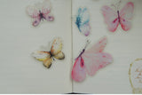 38pcs Watercolour Butterfies PVC Stickers | Scrapbooking DIY Craft