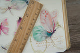 38pcs Watercolour Butterfies PVC Stickers | Scrapbooking DIY Craft
