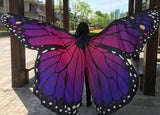 Super Large Butterfly Wings Dancing Festival Wear Adult Kids 2 Sizes