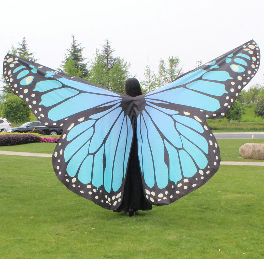 Super Large Butterfly Wings Dancing Festival Wear Adult Kids 2 Sizes