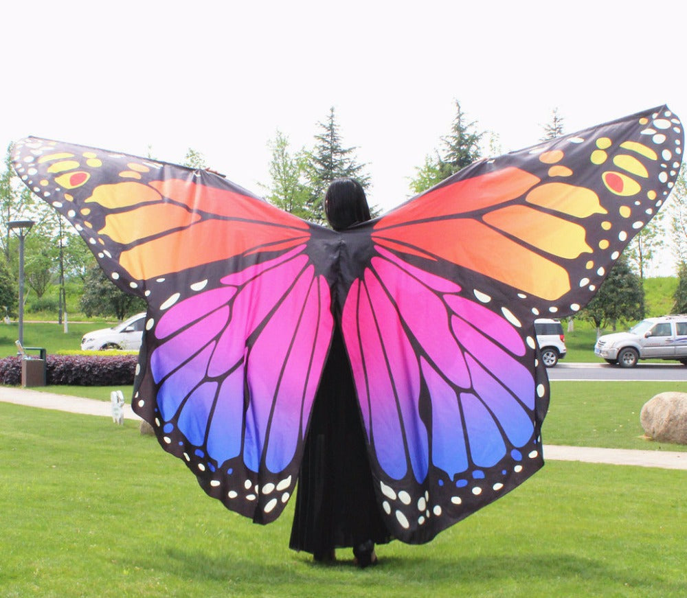 Super Large Butterfly Wings Dancing Festival Wear Adult Kids 2 Sizes