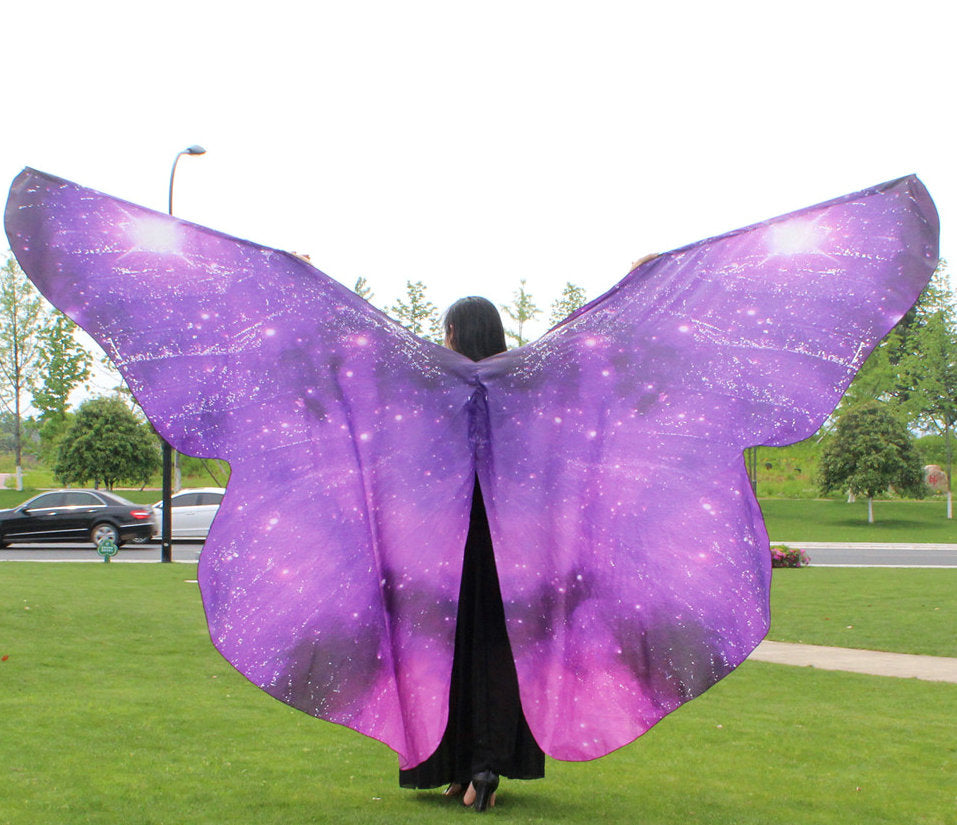 Super Large Butterfly Wings Dancing Festival Wear Adult Kids 2 Sizes