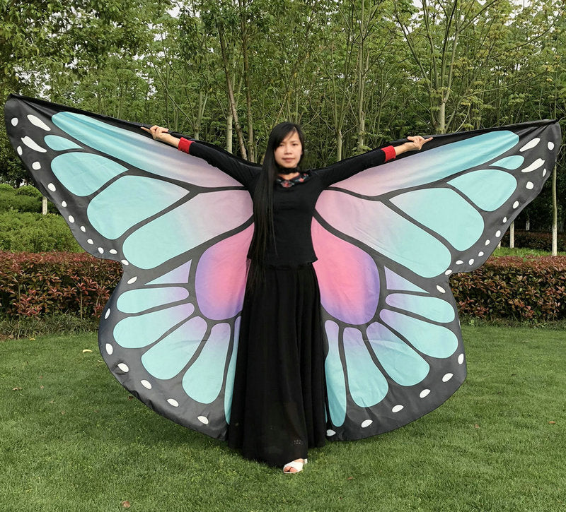 Super Large Butterfly Wings Dancing Festival Wear Adult Kids 2 Sizes