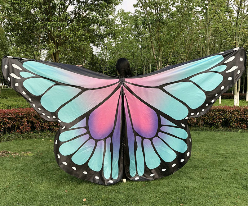 Super Large Butterfly Wings Dancing Festival Wear Adult Kids 2 Sizes