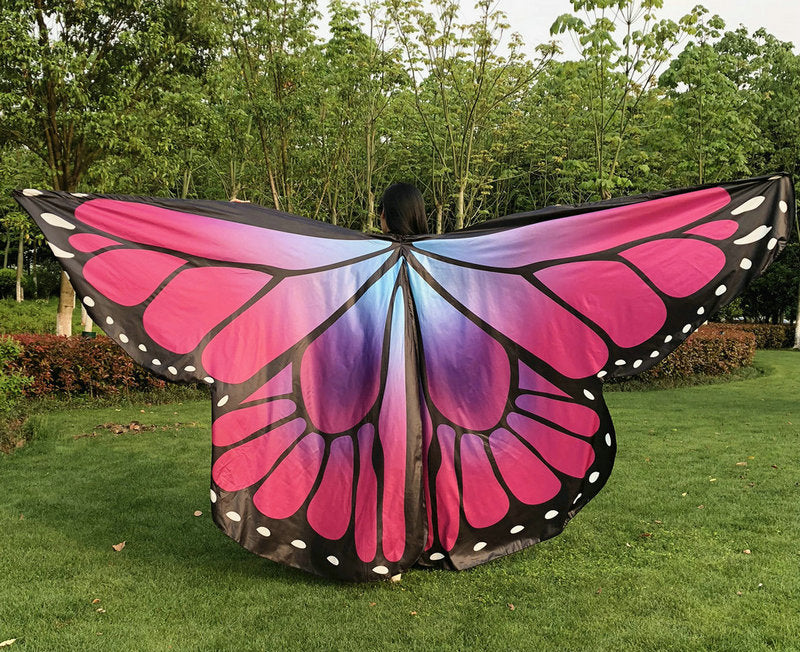 Super Large Butterfly Wings Dancing Festival Wear Adult Kids 2 Sizes