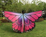 Super Large Butterfly Wings Dancing Festival Wear Adult Kids 2 Sizes