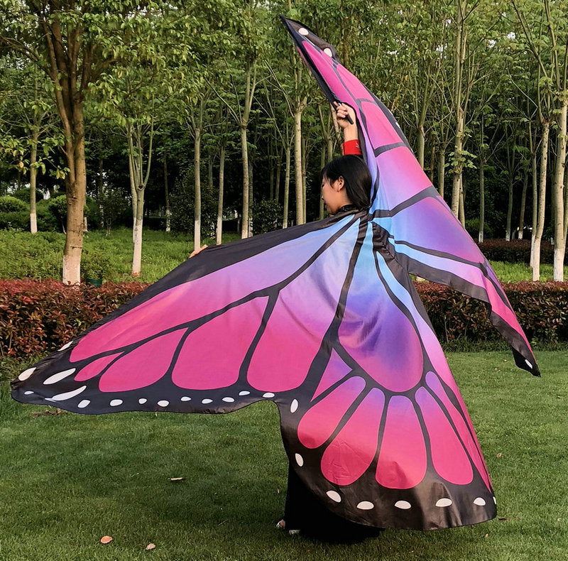 Super Large Butterfly Wings Dancing Festival Wear Adult Kids 2 Sizes