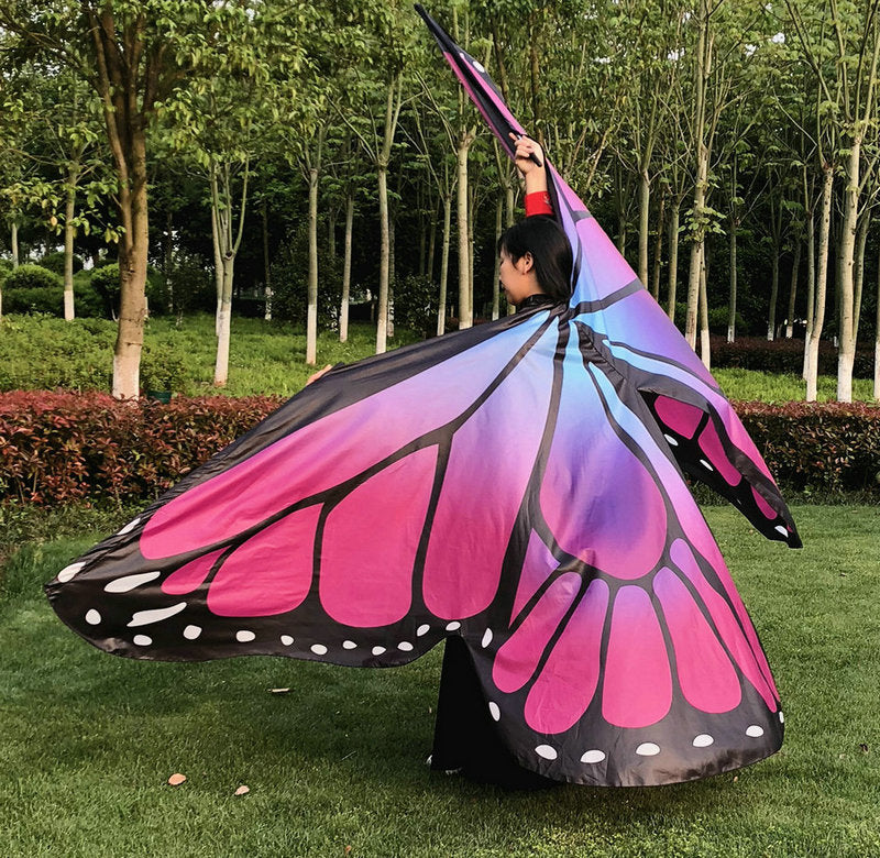 Super Large Butterfly Wings Dancing Festival Wear Adult Kids 2 Sizes