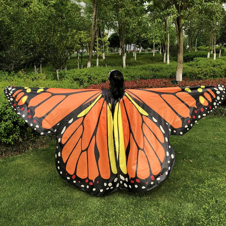 Super Large Butterfly Wings Dancing Festival Wear Adult Kids 2 Sizes