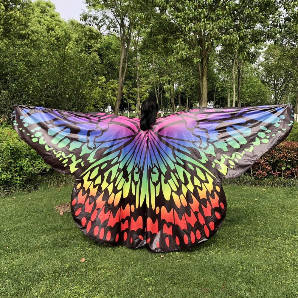 Super Large Butterfly Wings Dancing Festival Wear Adult Kids 2 Sizes