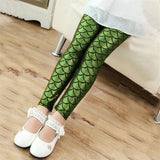 Girls Mermaid Leggings or Boys Dragon Scale Pants