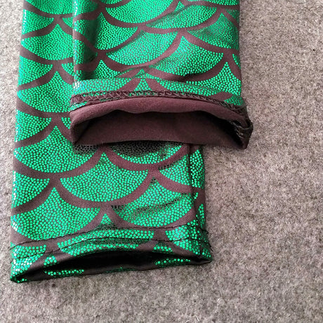 Girls Mermaid Leggings or Boys Dragon Scale Pants
