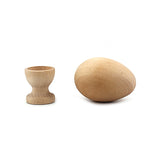 Montessori Wooden Egg and Cup DIY Hand Paint Easter Egg