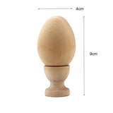 Montessori Wooden Egg and Cup DIY Hand Paint Easter Egg