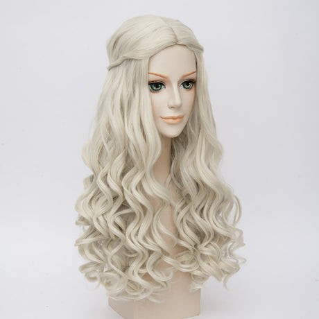 Alice in Wonderland Cosplay Wig Blonde Wavy