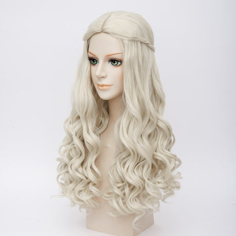 Alice in Wonderland Cosplay Wig Blonde Wavy