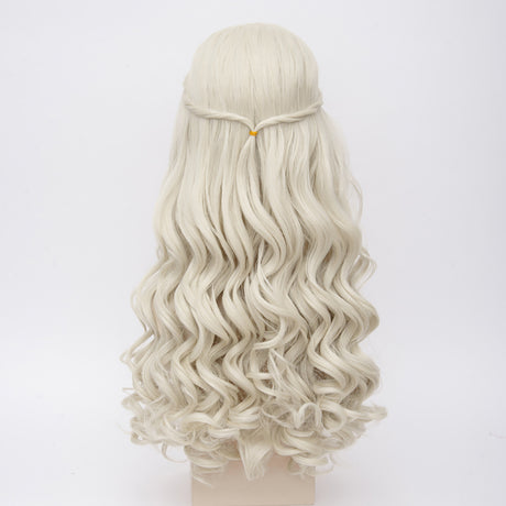 Alice in Wonderland Cosplay Wig Blonde Wavy
