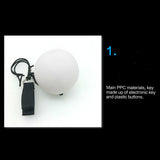 LED Twirling Poi Balls One Pair of Belly Dance Performer LED Balls