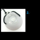 LED Twirling Poi Balls One Pair of Belly Dance Performer LED Balls