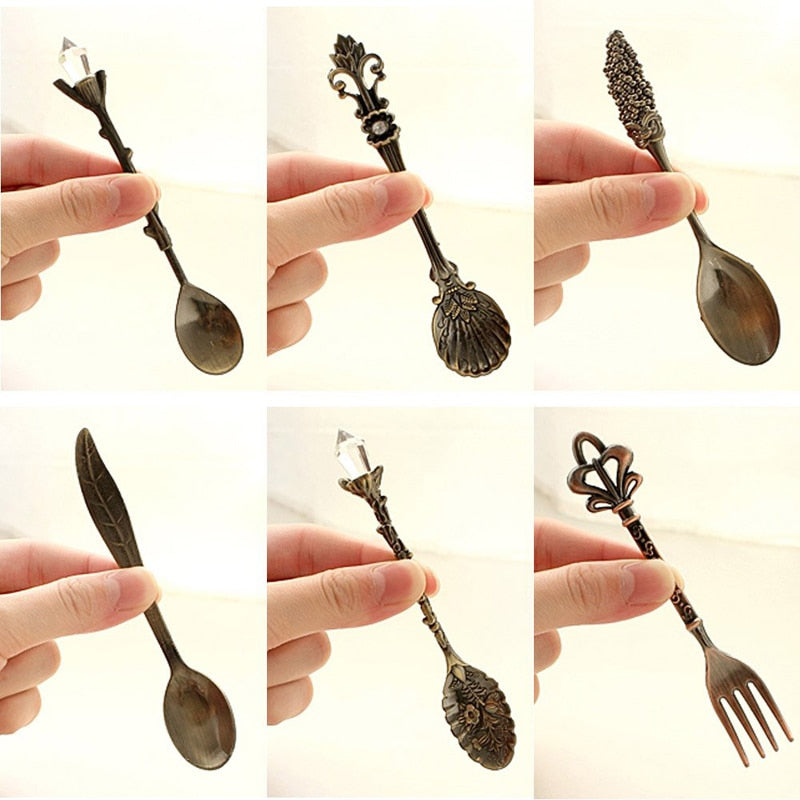 Set of Six Apothecary Spoons Witches Kitchen