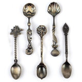 Set of Five Apothecary Spoons Witches Kitchen